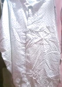 White Dotted Shirt
