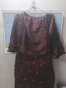 Party Wear Kurta Plazo Set