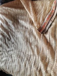 Heavy Border Net Saree