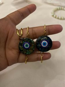 Evil Eye Charm Bracelets (Set of 2)