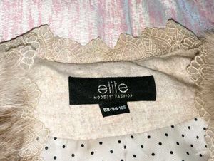 korean cardigan Elite Faux Fur Vest