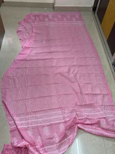 Pink Printed Kurta