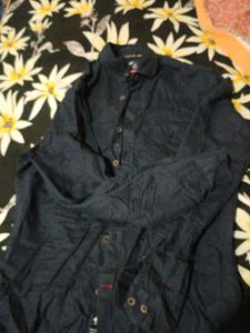 dark blue shirts