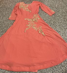 New Coral Gown For Grabs