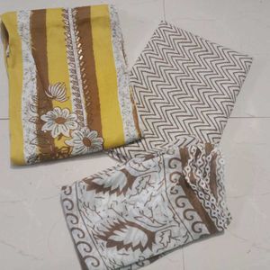 Pure cotton dress material