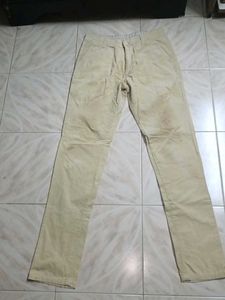 Men's Beige Pants