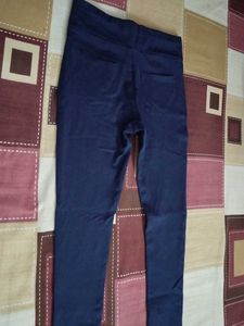 Navy Blue Jeggings - Size Medium