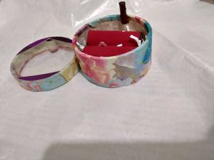 Floral Fabric Trinket Gift Box