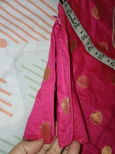 Pink &amp; Gold Polka Dot Blouse