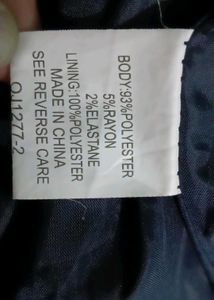 Elegant Navy Blue Coat💙