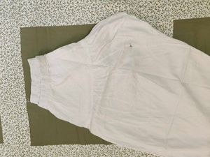 White Elasticated Salwar