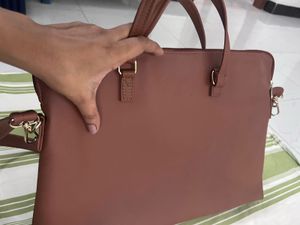 Brown Leather Briefcase