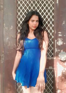 Royal Blue Mini Dress