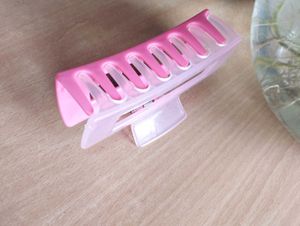 Pink Hair Claw Clip
