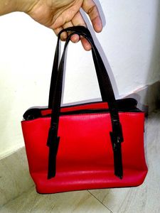 Chic Red Handbag