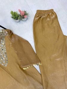 Designer mirror work Co-ord set