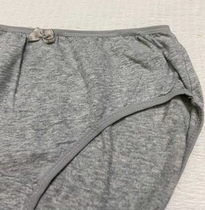 Grey Cotton brief