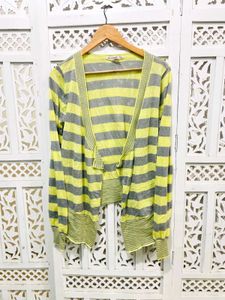 ✈️Imported Stripped Cardigan C