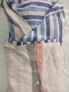 Linen Club Striped Shirt