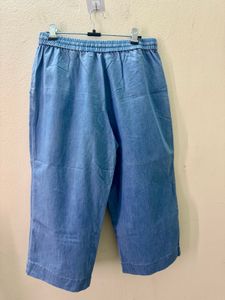 Blue Denim Culottes