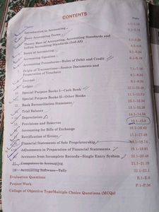 Double Entry Book Keeping - Class XI