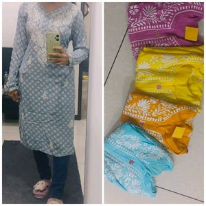 Cotton Kurtis