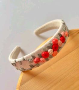 Hand Embroidered Hairband