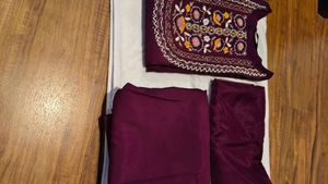 Embroidered Kurta Set