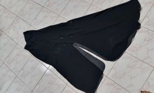 New Hijab Black Crystal Stoned