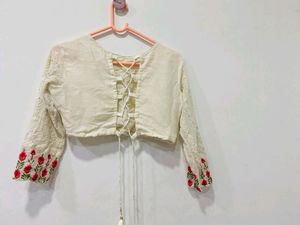 White Premium Lhenga Choli