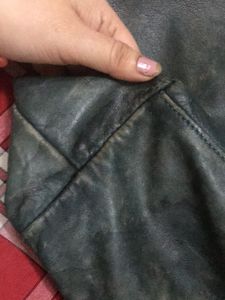 Longchamp Leather Handbag With Strap