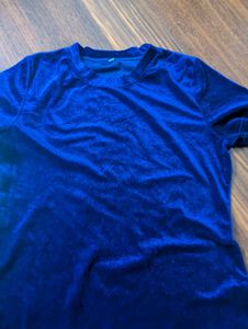 Royal Blue Velvet Bodycon Dress