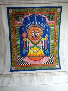 Shree Jagarnath Pattachitra(hand Made Painting)
