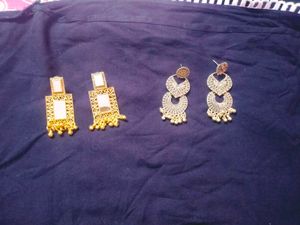 3 pic Elegant Jhumka Earrings