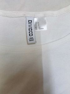 White Long Sleeve Top