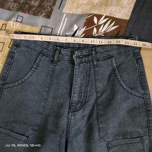 Grey Cargo Pant