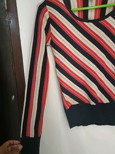 Women Colourful Sweater