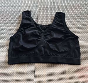 Black Slip On Blouse