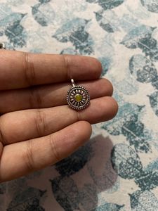 Oxidised silver Nosepin for girls and women