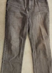 Charcoal Grey Jeans In Size 34