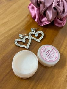 Bundle: Scrunchies, Earrings &amp; Cleansing Balm