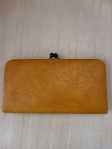 DKNY Yellow Ladies Wallet purse