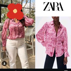 ZARA Pink Shirt