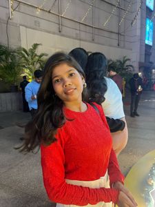 Red Textured Top