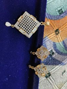 Vintage Square Drop Earrings