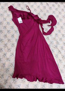 💗 Fuchsia Ruffle Dress 💗