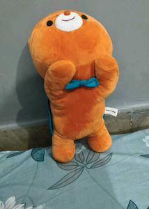Cute Orange Bear Plush