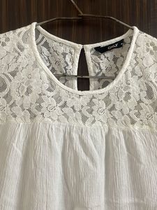 White Lace Top