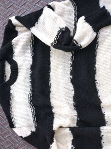 Striped Knit Sweater