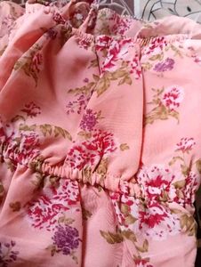 Off Sholder Girls Partywear Frok
